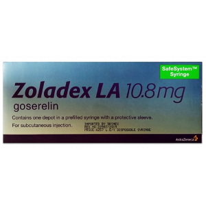 ZOLADEX LA 10.8 MG ( GOSERELIN ) SUBCUTANEOUS INJECTION PRE-FILLED SYRINGE